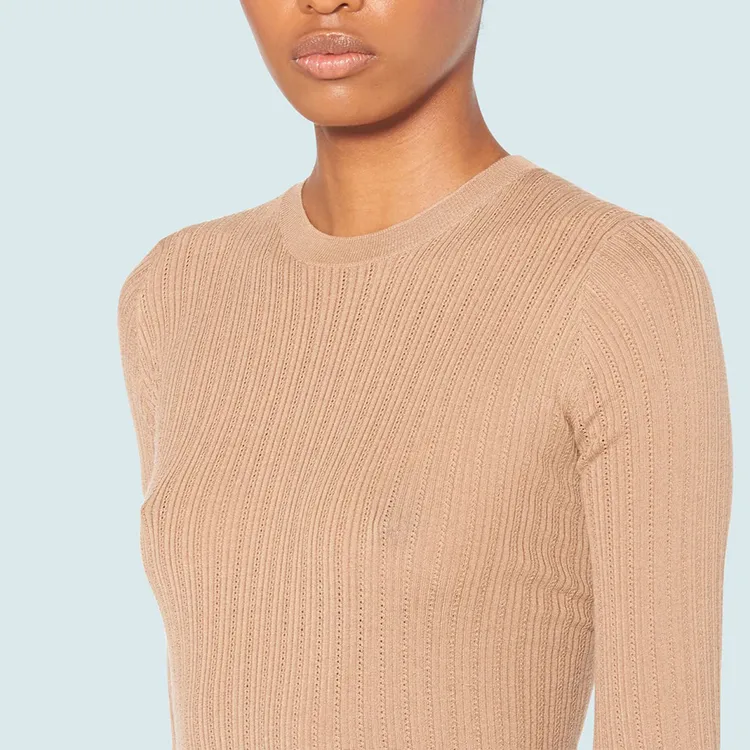 MIU MIU SS21 Knitwear Women's Camel Brown-4