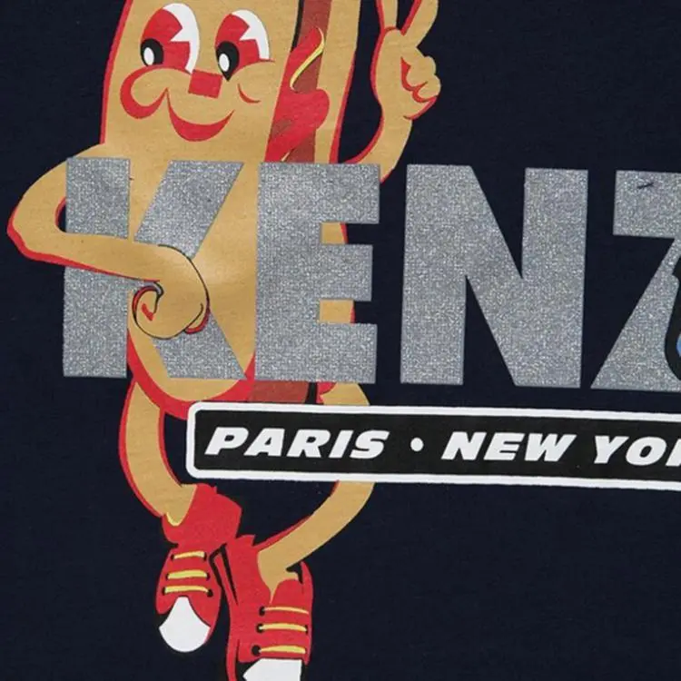 KENZO Regular T-Shirt Women's Dark Blue-2