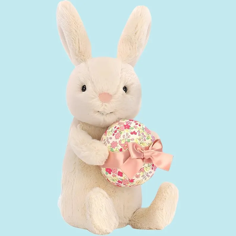 JELLYCAT Bonnie Bunny With Egg Plush Toy-3