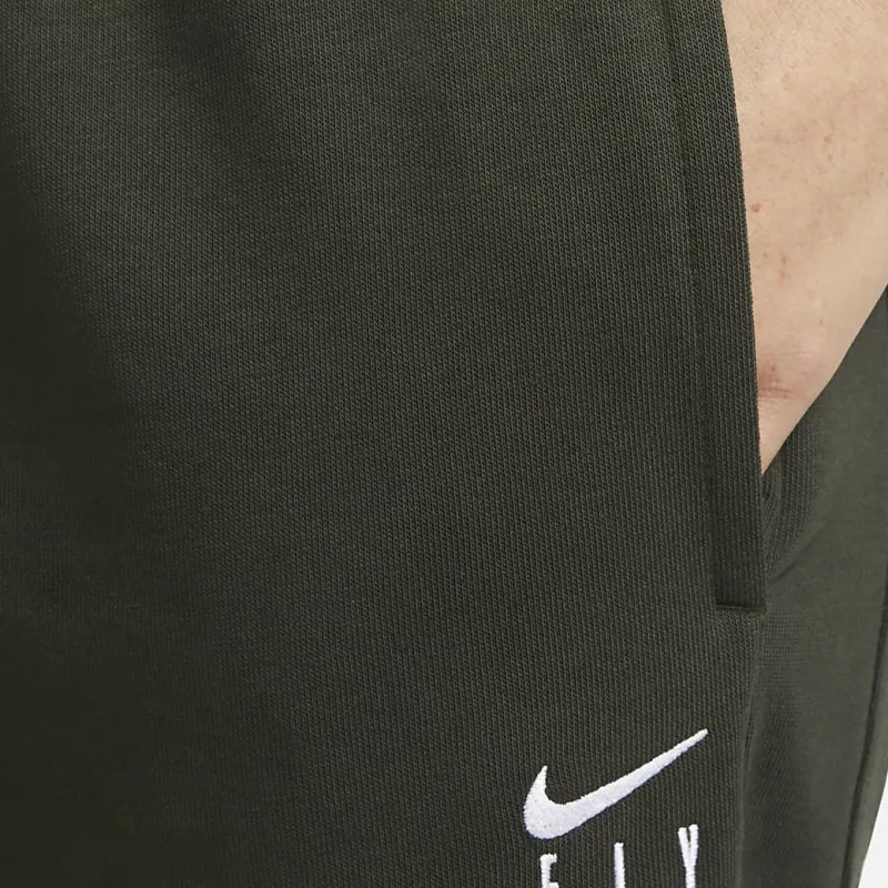 Nike Knitted Sweatpants Women's Olive Green-4