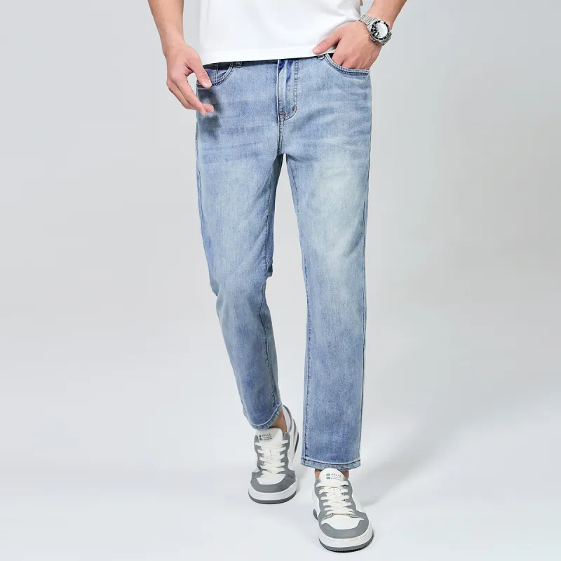 Dance With Wolves Jeans Men's Light Blue-5