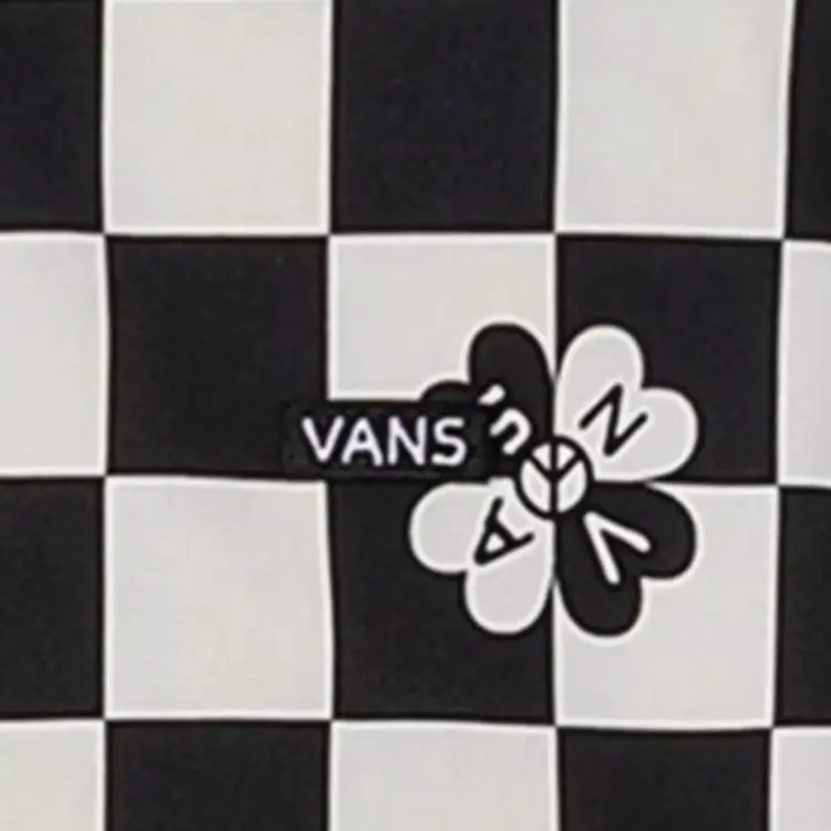Vans Short Sleeved Dresses Women's Black White-4