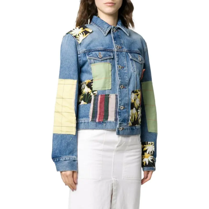 LOEWE Denim Jacket Women's Blue-3