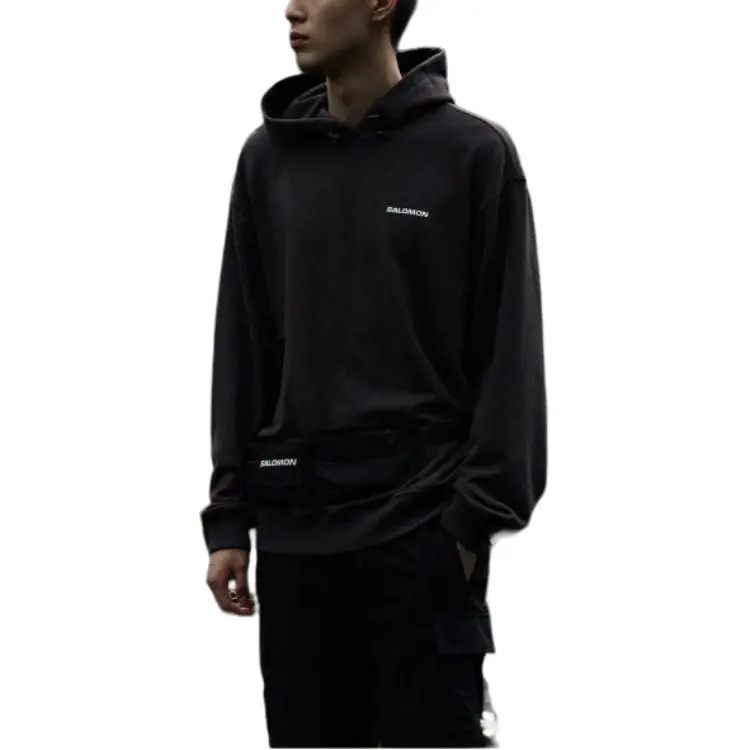 SALOMON Comfort Sweatshirt Unisex Dark Brown-2