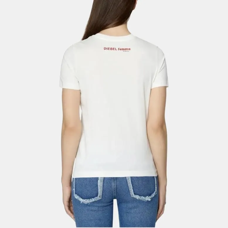 DIESEL T Shirts Women's White-3