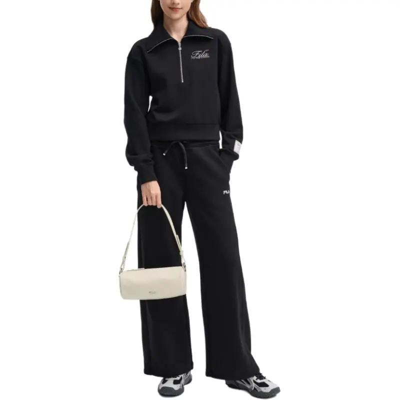 FILA ORIGINALE Casual Pants Women's Jet Black-2