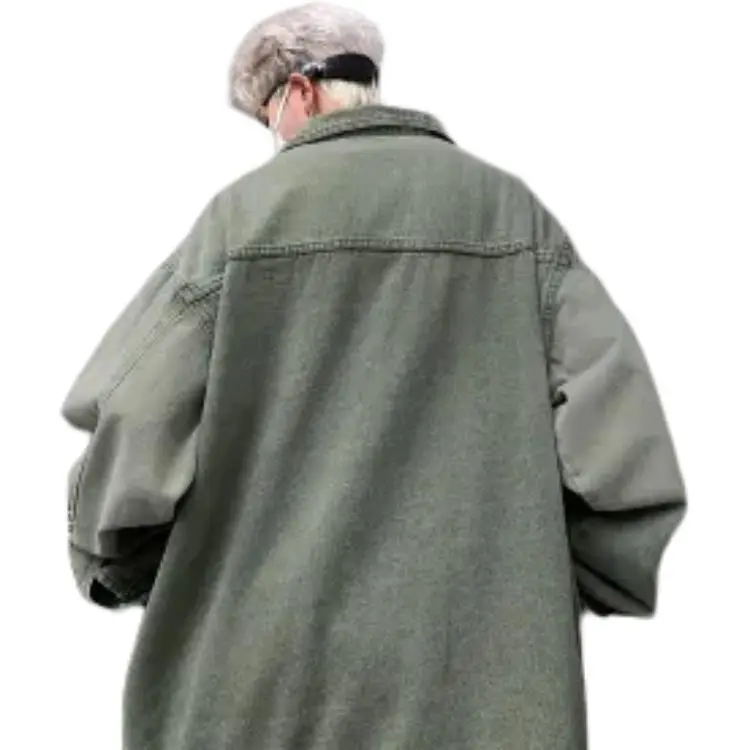TESTUNG Denim Jackets Unisex-16