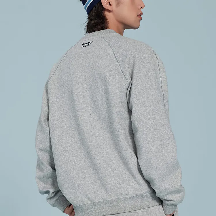 Reebok Sweatshirt Unisex Light Heather Gray-2