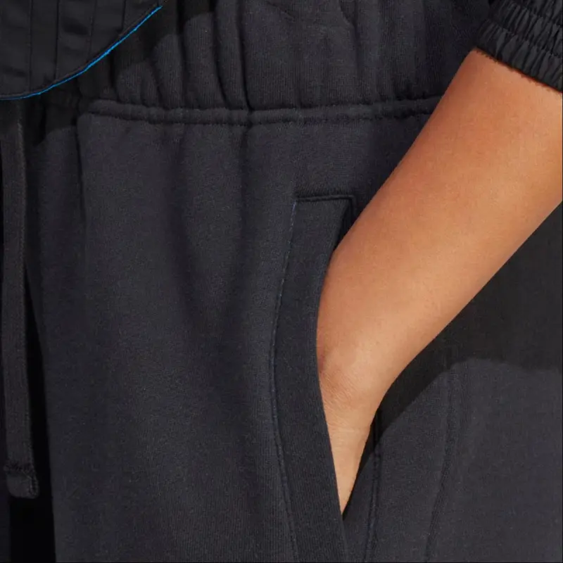 Adidas Originals Blue Version Collection Knitted Sweatpants Women's Black-4