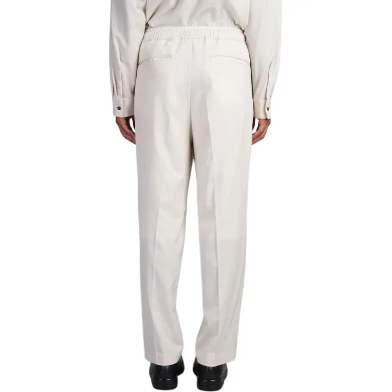 ATTACHMENT Casual Pants Men's Ecru-1