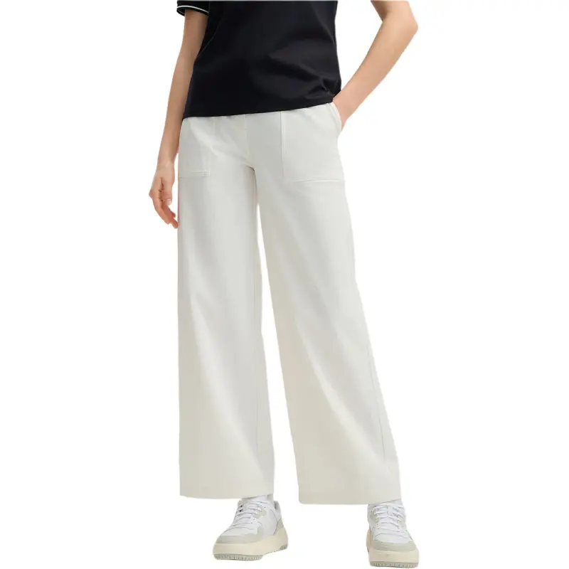 FILA Casual Pants Women's Cloud White-2
