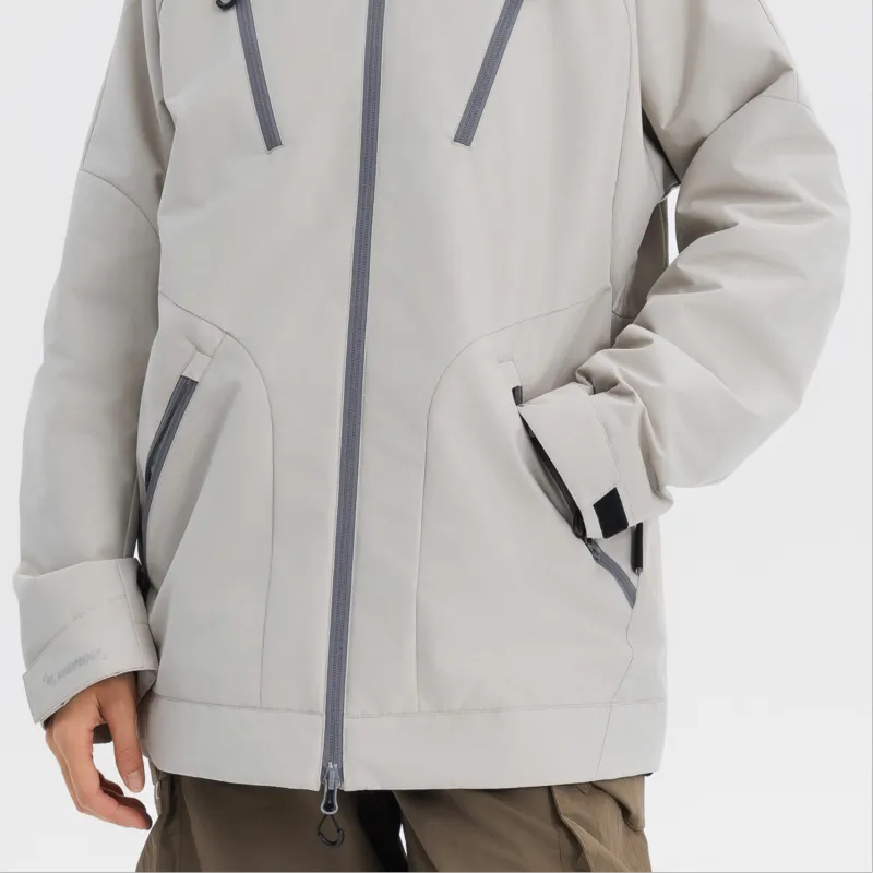 DECATHLON Jackets Coats Unisex Moonlight Beige-4