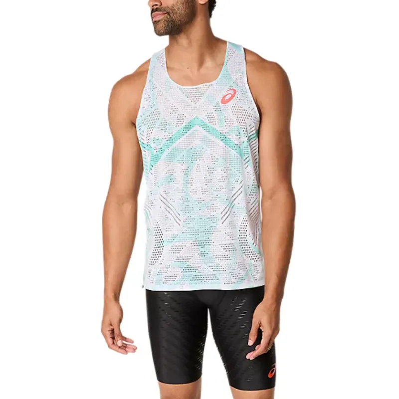 Asics Tank Top Men's Blue White-2