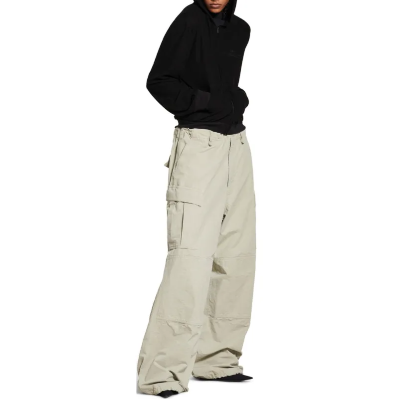 Balenciaga Cargo Pants Men's Beige-1