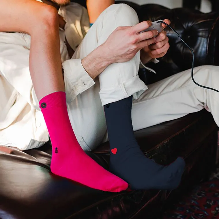 A damunderwear Unisex Mid Calf Socks-2