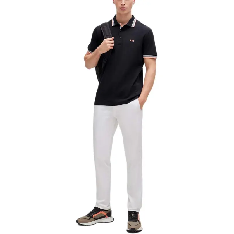 HUGO BOSS Logo embroidered Polo Shirt-1