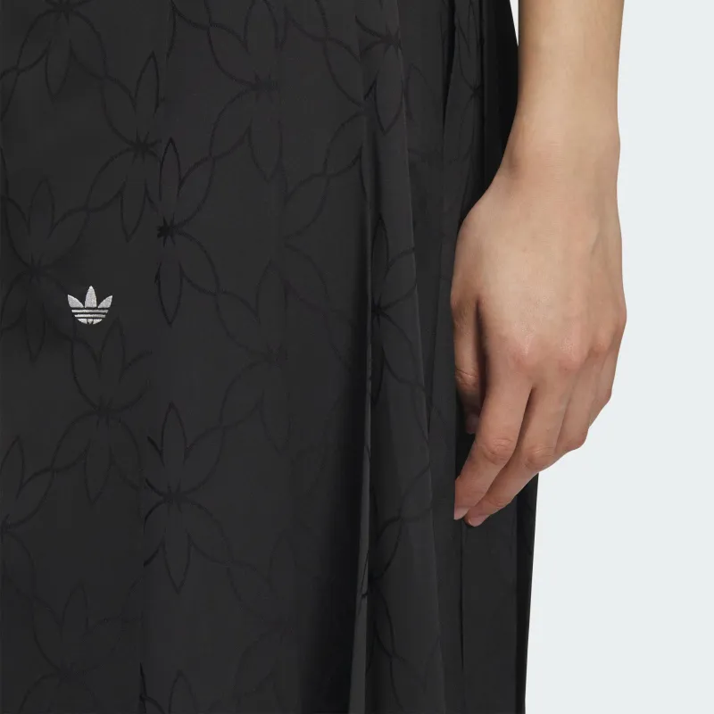 Adidas Originals Casual Long Skirt Women's Black-4