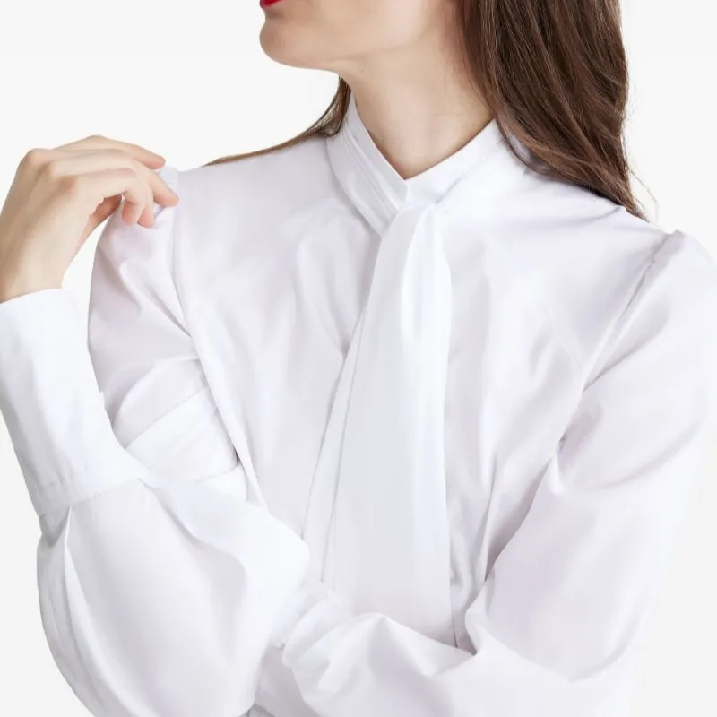 Patou Ascot Tied Neck Blouse-5