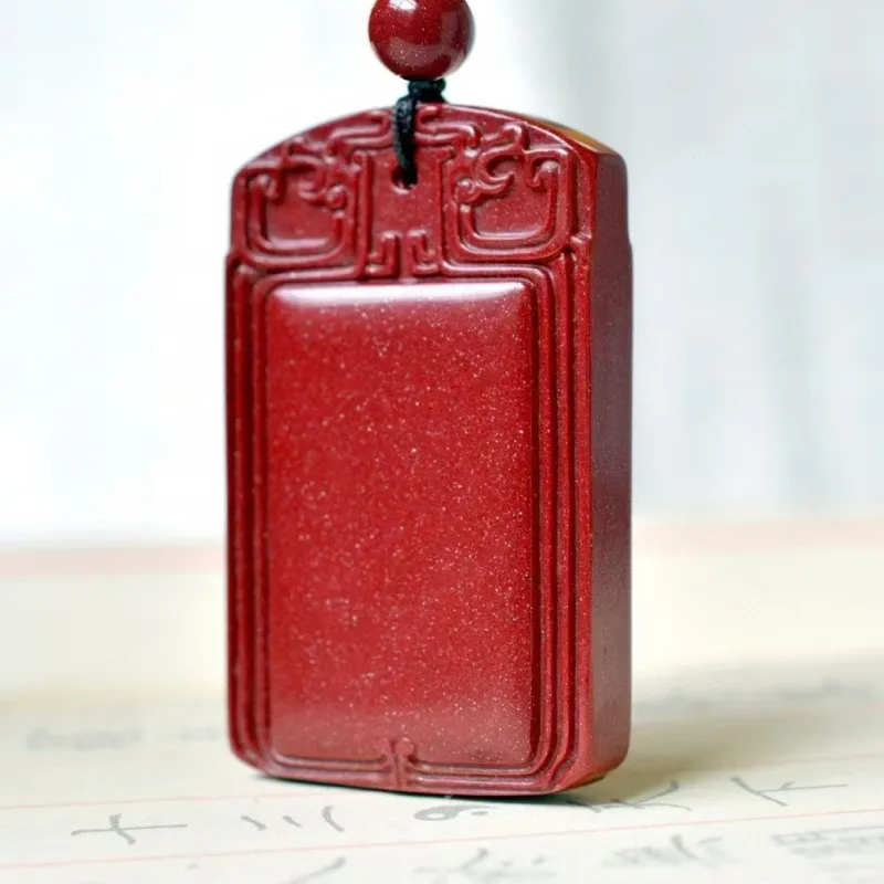 JUNWEN Cinnabar Necklaces Unisex-3