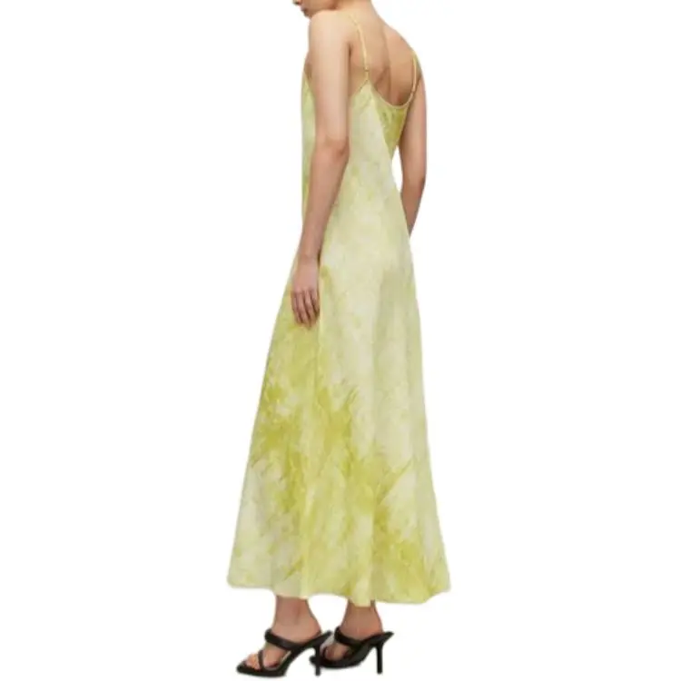 ALLSAINTS Slip Dresses Women's Yellow-2