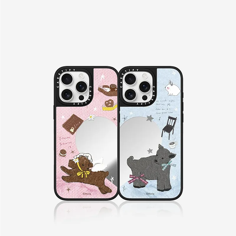 CASETIFY PC+TPU Material Roria Coffee&Cookie Phone Cases Compatible With IPhone 15/16 Collection-1