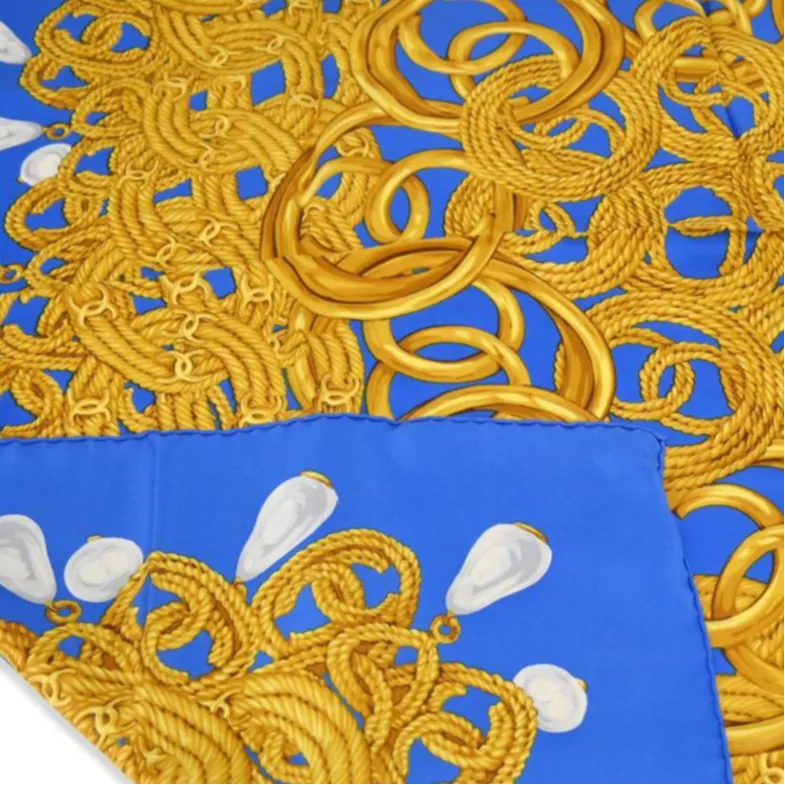 CHANEL 1990-2000s Cc Logo-print Scarf-2