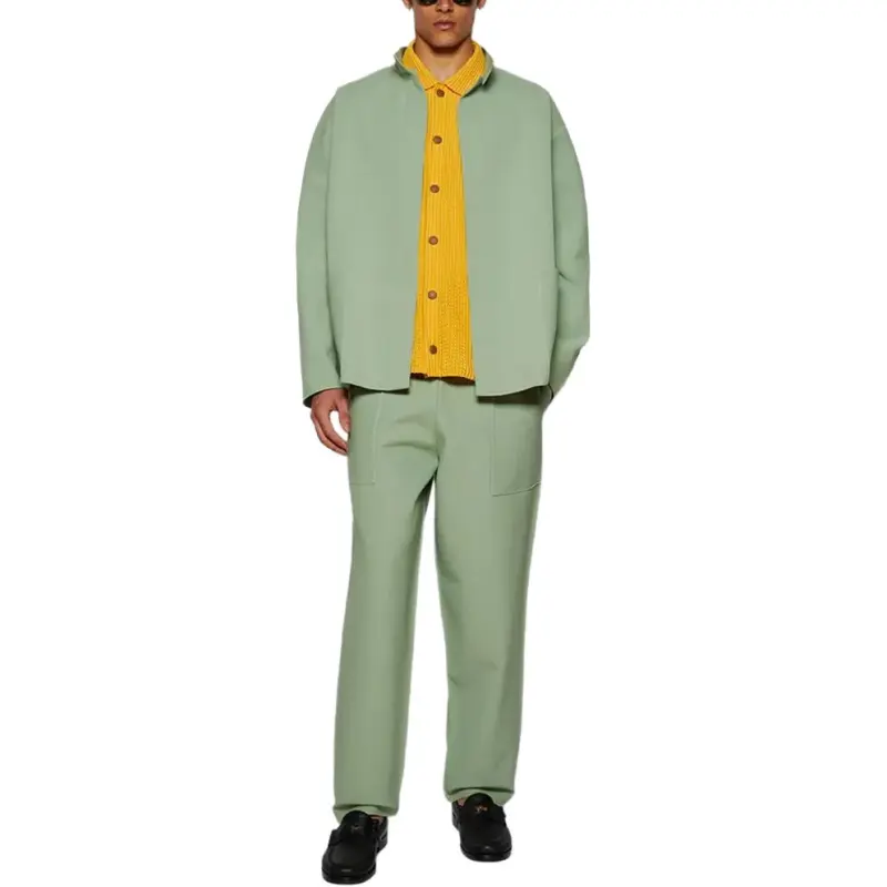 Homme Plissé Issey Miyake Inlaid Elasticated waist Trousers-1