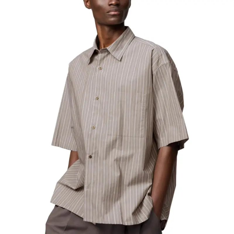 UNIQLO x Clare Waight Keller C Collection SS25 Shirt Unisex Coffee-4