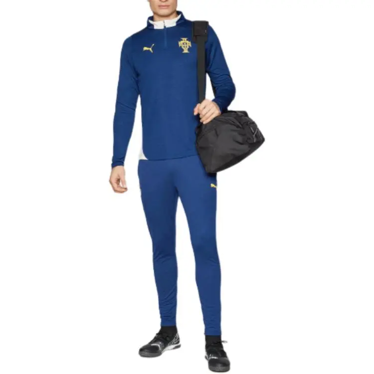 PUMA Top Para Entrenar Con Cierre de Un Cuarto Para Hombre De Portugal-2