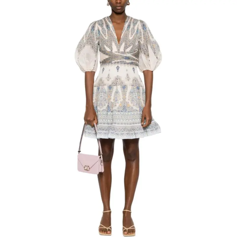 Zimmermann Pleated Mini Dress-1