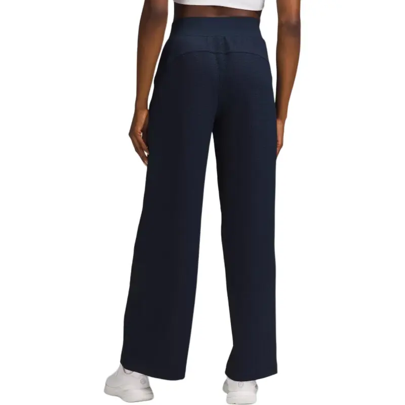 Lululemon TexturedHigh-Rise Wide-Leg Track Pant Regular Casual Pants Women's-9