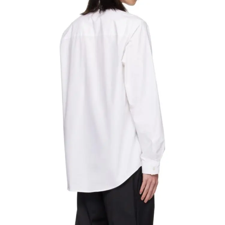 DIESEL Logo Embroidered Long-Sleeved Shirt-4