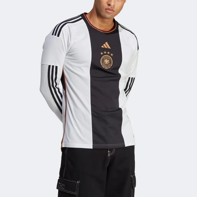 Adidas Germany 22 Long Sleeve Home Jersey-3