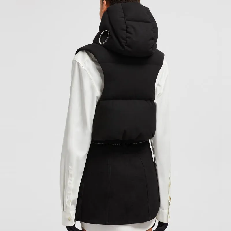 MONCLER GENIUS Moncler X Willow Smith Alexi Hooded Down Vest-3