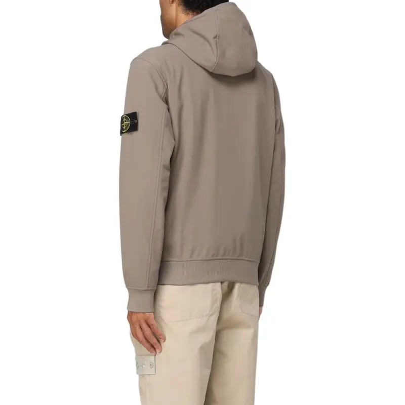 STONE ISLAND Zip Up Hooded Jacket-4