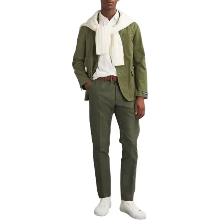 Polo Ralph Lauren Business Suits Men Green-2