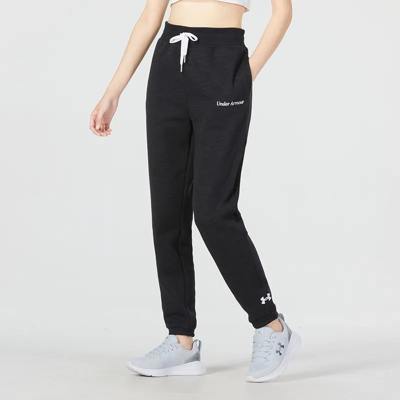 Under Armour Sweatpants Women's Black-4