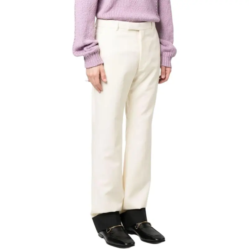 GUCCI Wool mohair Tailored Trousers-3