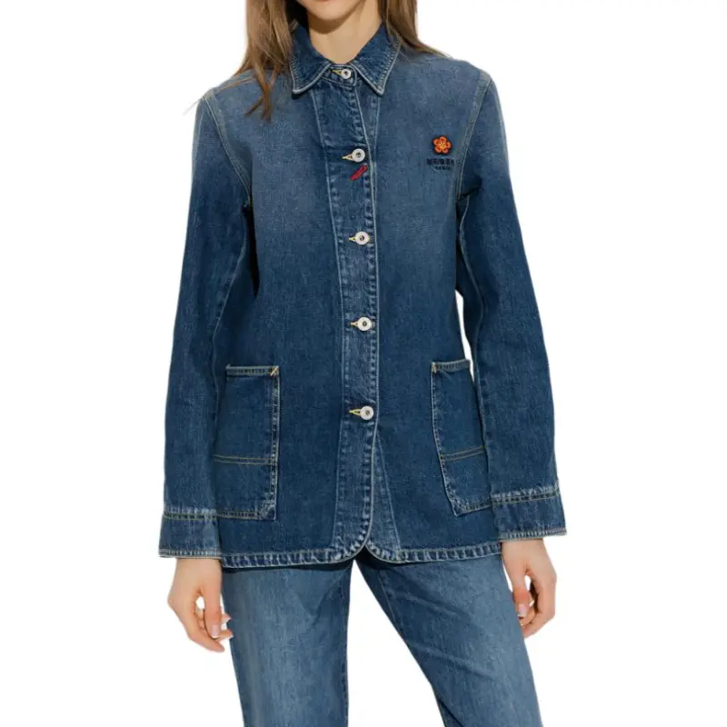 KENZO Pouch-pocket Denim Shirt Jacket-2