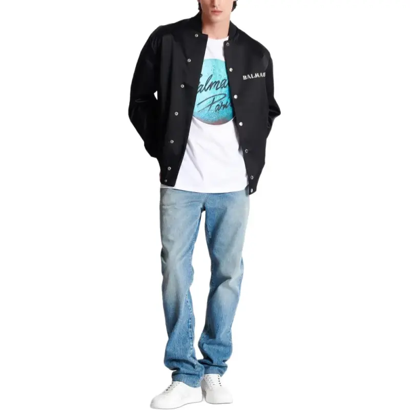 BALMAIN Paris & Planet T shirt-5