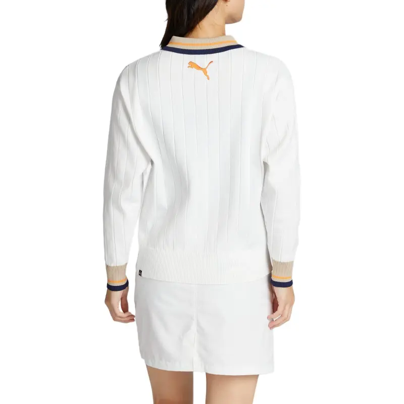 PUMA PC W Polo Shirt Women's White Light-3