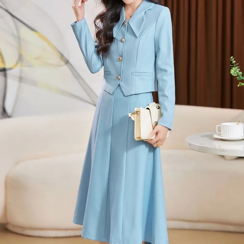 Fele.d Two Piece Skirt Sets Women's-2