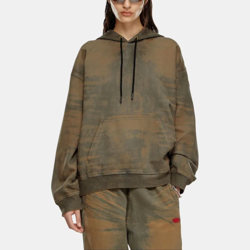 DIESEL FW24 Sweatshirt Unisex Beige/Gray-2