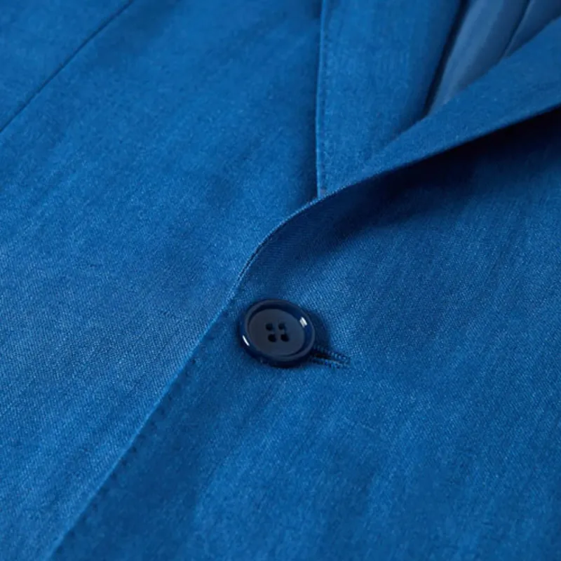 Burberry SS21 Business Suits Coats Men's Blue-4