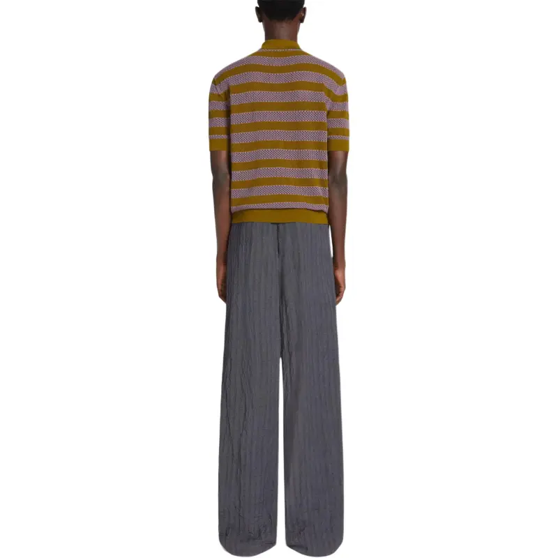 DRIES VAN NOTEN Striped Polo Shirt-2