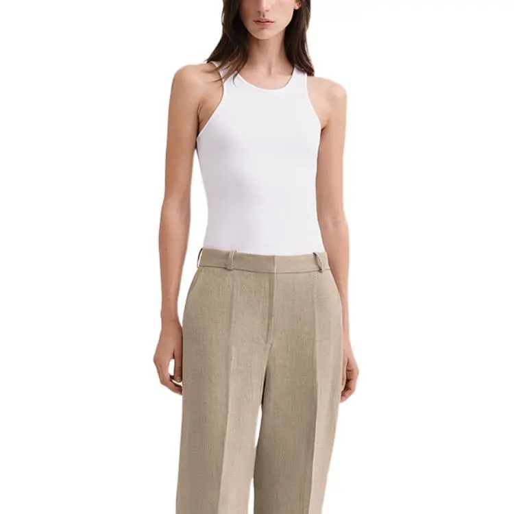 TOTEME FW22 Tank Top Women's White-3