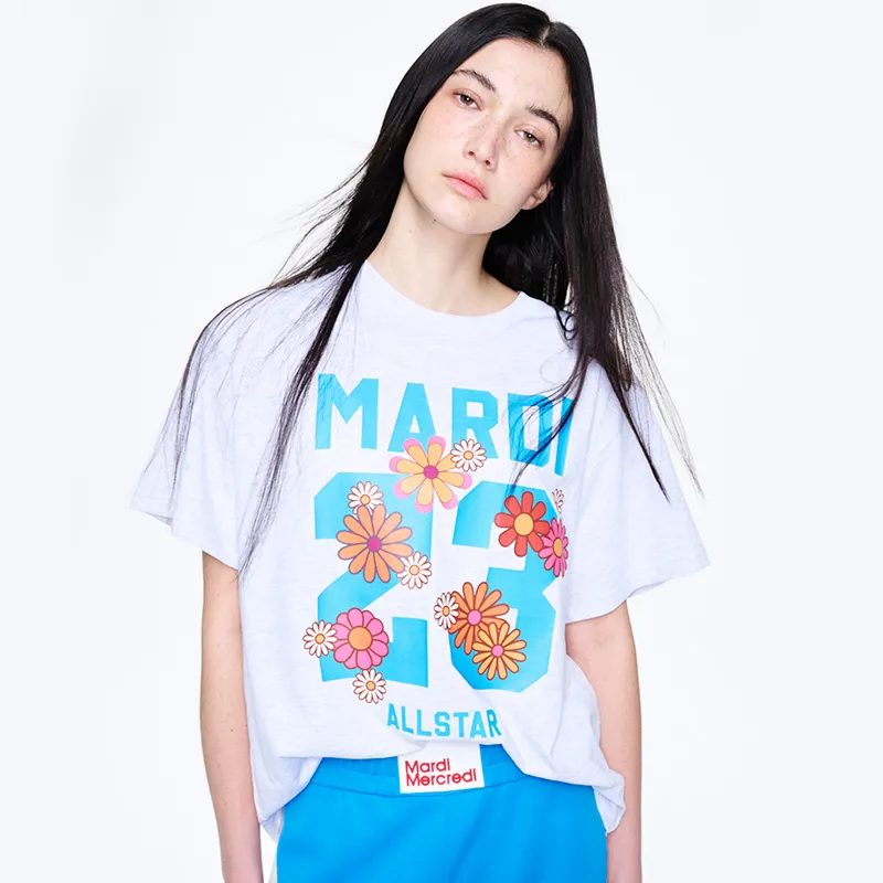 MARDI MERCREDI T-Shirt Korean Style Unisex-6