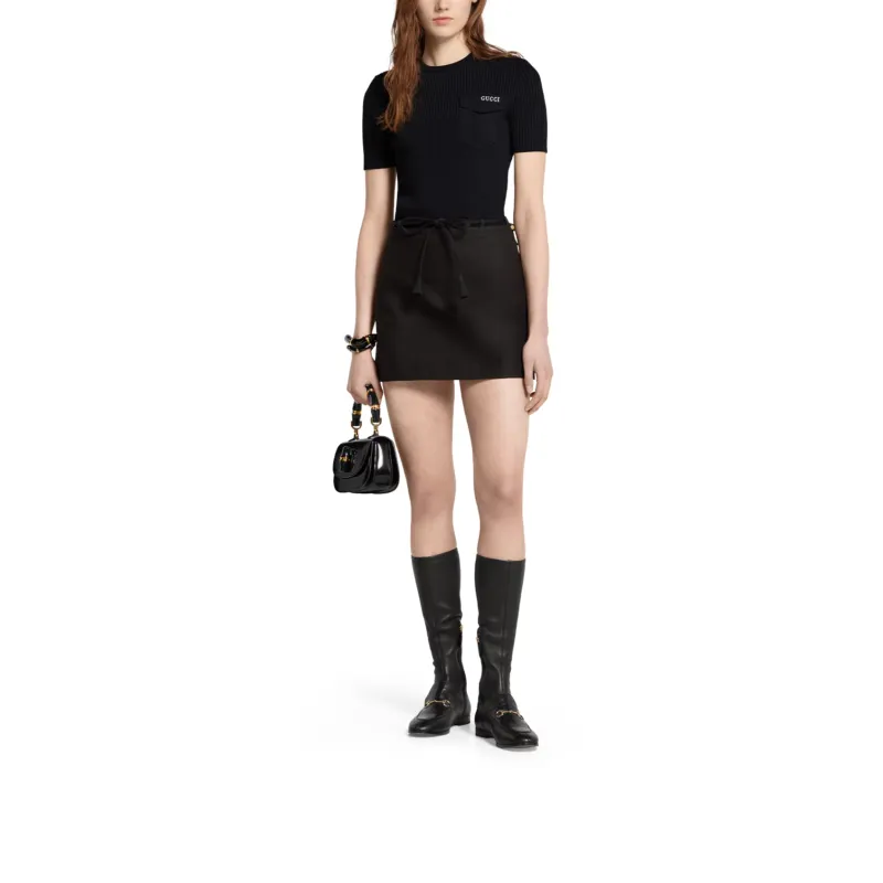 GUCCI Regular T Shirt Women's Black-2