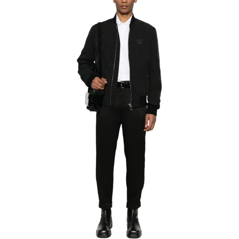 BALMAIN Zip Up Bomber Jacket-1