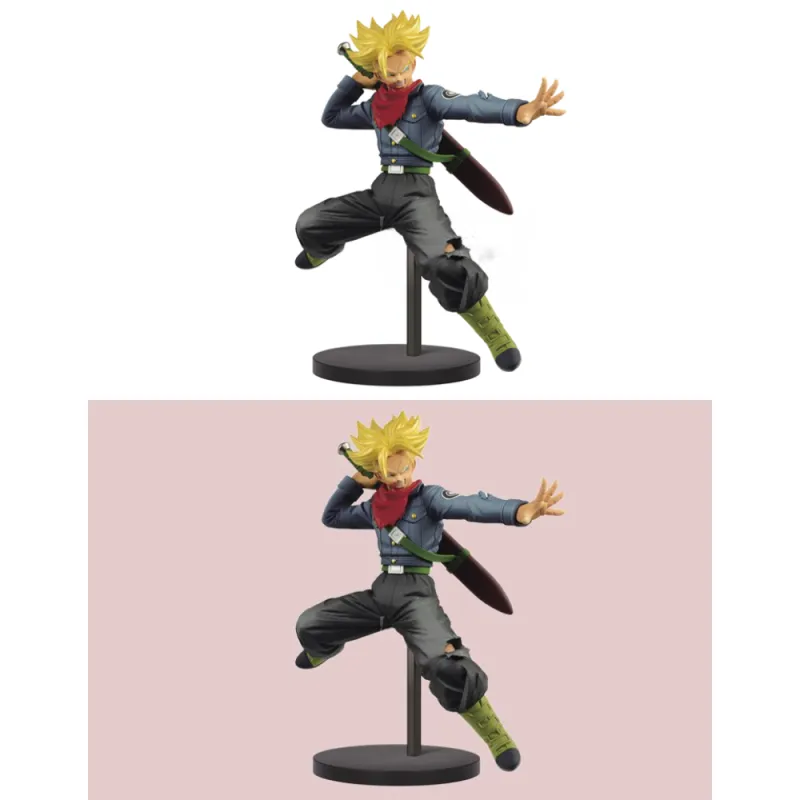 BANPRESTO Dragon Ball Super Chosenshi Retsuden Ii Volume 2 Super Saiyan Future Trunks Figure Gray-3